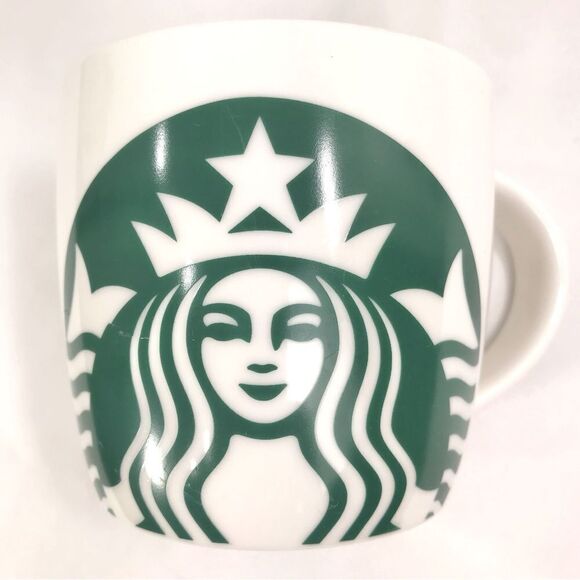 Starbucks 2017 White Green Mermaid Graphic 14 oz. Mug - Picture 2 of 11